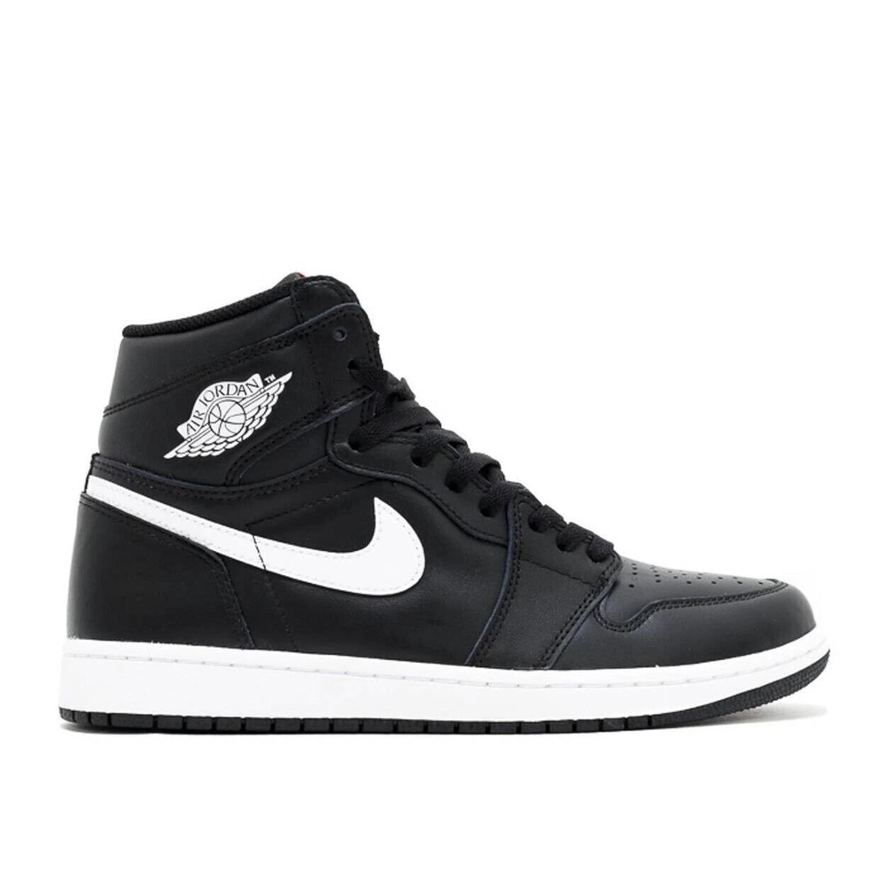 Nike Air Jordan 1 Retro High OG Black White 555088-011 Mens Size 9.5 Sneakers